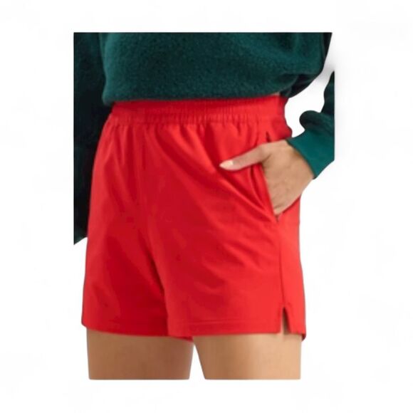 Outdoor Voices Pants - Outdoor Voices RecTrek 4” Shorts Women’s Size M Strawberry Water-Repellent